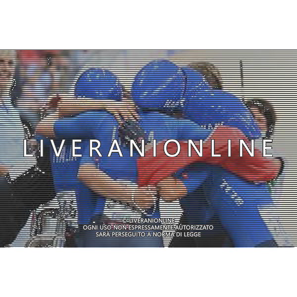 13-10-2022 World Championships Elite Women Track; Giornata 02; 2022, Italia; Balsamo, Elisa; Consonni, Chiara; Fidanza, Martina; Guazzini, Vittoria; Alzini, Martina; Saint Quentin En Yvelines; ©SIROTTI / AGENZIA ALDO LIVERANI SAS