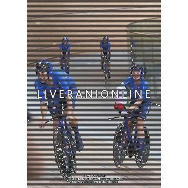 13-10-2022 World Championships Elite Women Track; Giornata 02; 2022, Italia; Balsamo, Elisa; Consonni, Chiara; Fidanza, Martina; Guazzini, Vittoria; Saint Quentin En Yvelines; ©SIROTTI / AGENZIA ALDO LIVERANI SAS
