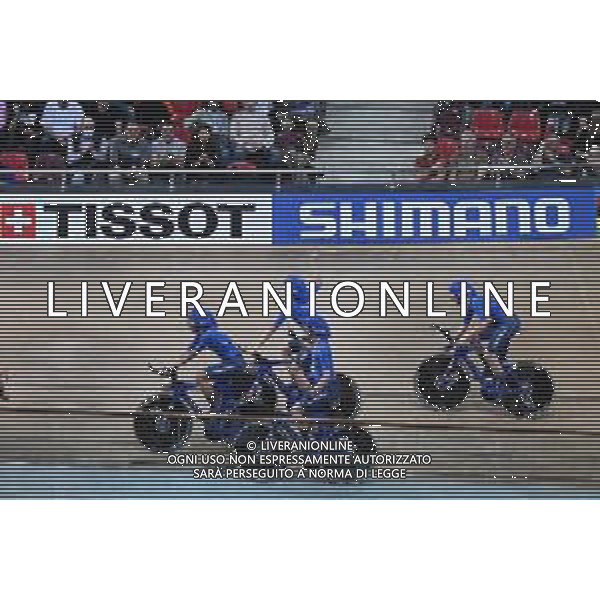 13-10-2022 World Championships Elite Women Track; Giornata 02; 2022, Italia; Balsamo, Elisa; Consonni, Chiara; Fidanza, Martina; Guazzini, Vittoria; Saint Quentin En Yvelines; ©SIROTTI / AGENZIA ALDO LIVERANI SAS