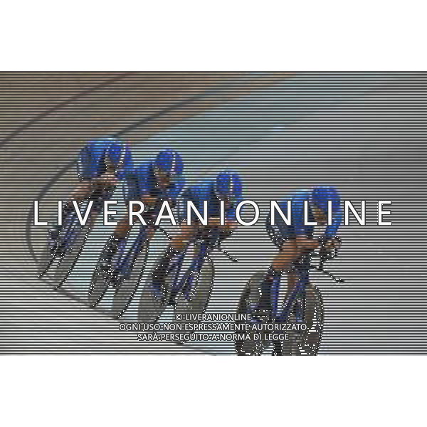 13-10-2022 World Championships Elite Women Track; Giornata 02; 2022, Italia; Balsamo, Elisa; Consonni, Chiara; Fidanza, Martina; Guazzini, Vittoria; Saint Quentin En Yvelines; ©SIROTTI / AGENZIA ALDO LIVERANI SAS