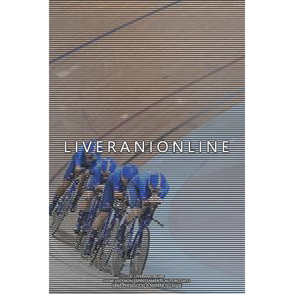13-10-2022 World Championships Elite Women Track; Giornata 02; 2022, Italia; Balsamo, Elisa; Consonni, Chiara; Fidanza, Martina; Guazzini, Vittoria; Saint Quentin En Yvelines; ©SIROTTI / AGENZIA ALDO LIVERANI SAS