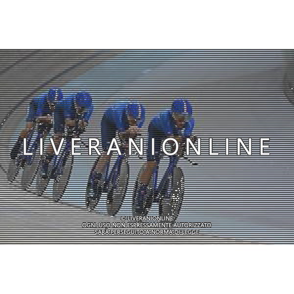 13-10-2022 World Championships Elite Women Track; Giornata 02; 2022, Italia; Balsamo, Elisa; Consonni, Chiara; Fidanza, Martina; Guazzini, Vittoria; Saint Quentin En Yvelines; ©SIROTTI / AGENZIA ALDO LIVERANI SAS