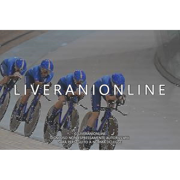 13-10-2022 World Championships Elite Women Track; Giornata 02; 2022, Italia; Balsamo, Elisa; Consonni, Chiara; Fidanza, Martina; Guazzini, Vittoria; Saint Quentin En Yvelines; ©SIROTTI / AGENZIA ALDO LIVERANI SAS