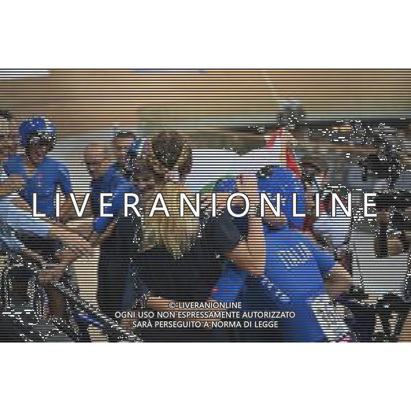 13-10-2022 World Championships Elite Women Track; Giornata 02; 2022, Italia; Balsamo, Elisa; Consonni, Chiara; Fidanza, Martina; Guazzini, Vittoria; Alzini, Martina; Saint Quentin En Yvelines; ©SIROTTI / AGENZIA ALDO LIVERANI SAS