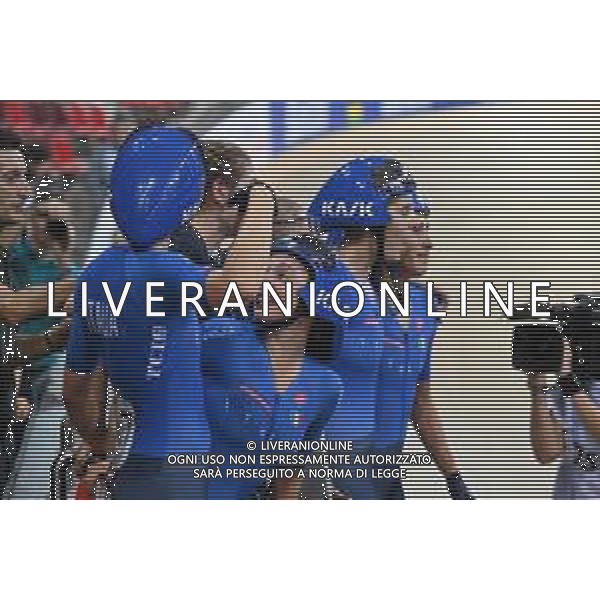 13-10-2022 World Championships Elite Women Track; Giornata 02; 2022, Italia; Balsamo, Elisa; Consonni, Chiara; Fidanza, Martina; Guazzini, Vittoria; Alzini, Martina; Saint Quentin En Yvelines; ©SIROTTI / AGENZIA ALDO LIVERANI SAS