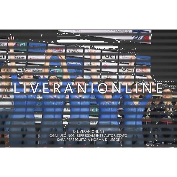 13-10-2022 World Championships Elite Women Track; Giornata 02; 2022, Italia; Balsamo, Elisa; Consonni, Chiara; Fidanza, Martina; Guazzini, Vittoria; Alzini, Martina; Saint Quentin En Yvelines; ©SIROTTI / AGENZIA ALDO LIVERANI SAS
