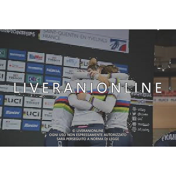 13-10-2022 World Championships Elite Women Track; Giornata 02; 2022, Italia; Balsamo, Elisa; Consonni, Chiara; Fidanza, Martina; Guazzini, Vittoria; Alzini, Martina; Saint Quentin En Yvelines; ©SIROTTI / AGENZIA ALDO LIVERANI SAS