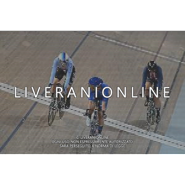 13-10-2022 World Championships Elite Women Track; Giornata 02; 2022, Italia; 2022, Belgium; 2022, Usa; Barbieri, Rachele; Kopecky, Lotte; Valente, Jennifer; Saint Quentin En Yvelines; ©SIROTTI / AGENZIA ALDO LIVERANI SAS