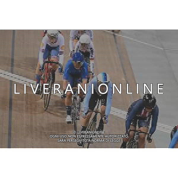 13-10-2022 World Championships Elite Women Track; Giornata 02; 2022, Italia; 2022, Belgium; Barbieri, Rachele; Kopecky, Lotte; Saint Quentin En Yvelines; ©SIROTTI / AGENZIA ALDO LIVERANI SAS