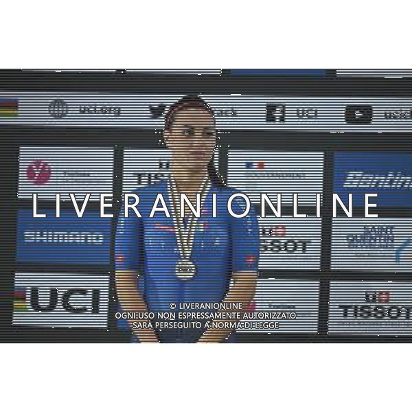 13-10-2022 World Championships Elite Women Track; Giornata 02; 2022, Italia; Barbieri, Rachele; Saint Quentin En Yvelines; ©SIROTTI / AGENZIA ALDO LIVERANI SAS