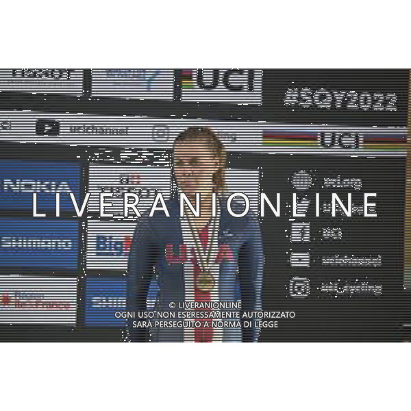 13-10-2022 World Championships Elite Women Track; Giornata 02; 2022, Usa; Valente, Jennifer; Saint Quentin En Yvelines; ©SIROTTI / AGENZIA ALDO LIVERANI SAS