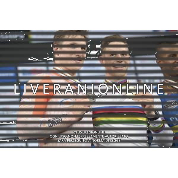 13-10-2022 World Championships Elite Track; Giornata 02; 2022, Olanda; Lavreysen, Harrie; Hoogland, Jeffrey; Saint Quentin En Yvelines; ©SIROTTI / AGENZIA ALDO LIVERANI SAS