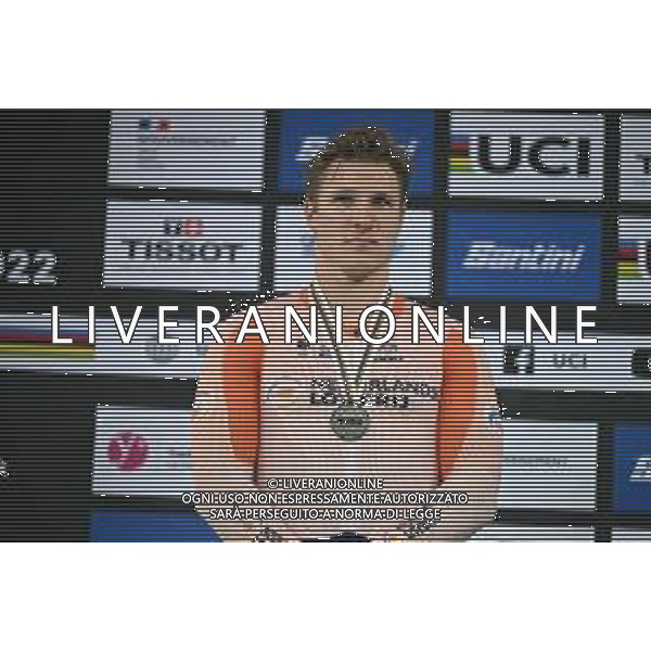 13-10-2022 World Championships Elite Track; Giornata 02; 2022, Olanda; Hoogland, Jeffrey; Saint Quentin En Yvelines; ©SIROTTI / AGENZIA ALDO LIVERANI SAS