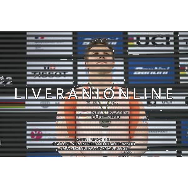 13-10-2022 World Championships Elite Track; Giornata 02; 2022, Olanda; Hoogland, Jeffrey; Saint Quentin En Yvelines; ©SIROTTI / AGENZIA ALDO LIVERANI SAS