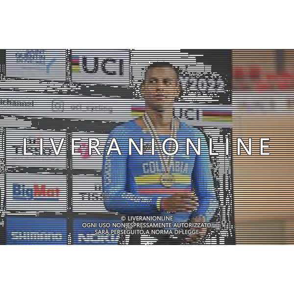 13-10-2022 World Championships Elite Track; Giornata 02; 2022, Colombia; Quintero Chavarro, Kevin Santiago; Saint Quentin En Yvelines; ©SIROTTI / AGENZIA ALDO LIVERANI SAS