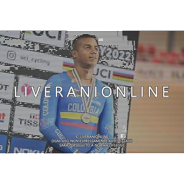 13-10-2022 World Championships Elite Track; Giornata 02; 2022, Colombia; Quintero Chavarro, Kevin Santiago; Saint Quentin En Yvelines; ©SIROTTI / AGENZIA ALDO LIVERANI SAS
