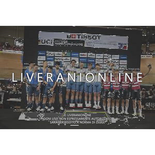 13-10-2022 World Championships Elite Track; Giornata 02; 2022, Great Britain; 2022, Italia; 2022, Danimarca; Saint Quentin En Yvelines; ©SIROTTI / AGENZIA ALDO LIVERANI SAS