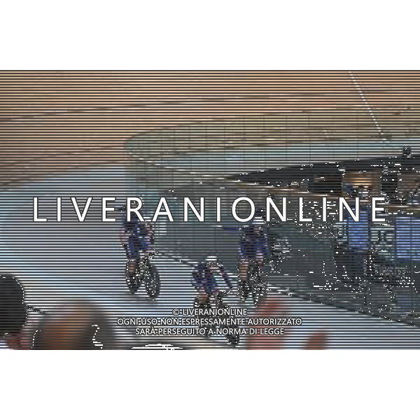13-10-2022 World Championships Elite Women Track; Giornata 02; 2022, France; Borras, Marion; Copponi, Clara; Fortin, Valentine; Berteau, Victoire; Saint Quentin En Yvelines; ©SIROTTI / AGENZIA ALDO LIVERANI SAS