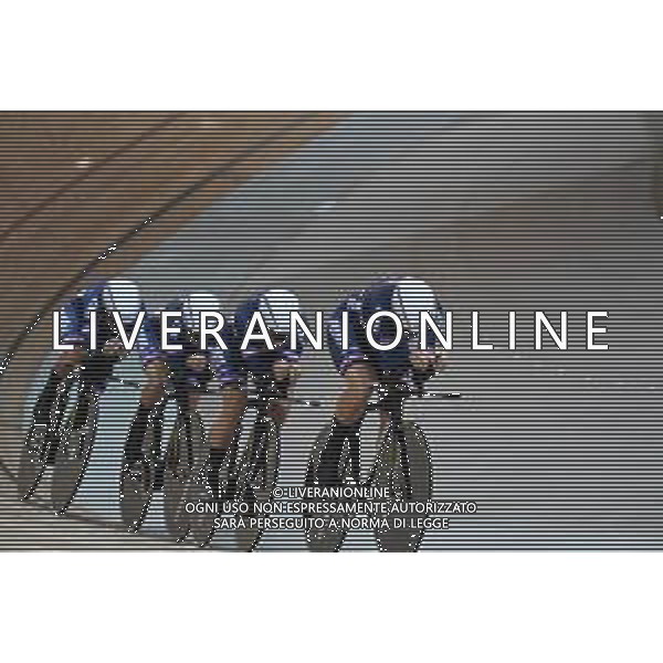 13-10-2022 World Championships Elite Women Track; Giornata 02; 2022, France; Borras, Marion; Copponi, Clara; Fortin, Valentine; Berteau, Victoire; Saint Quentin En Yvelines; ©SIROTTI / AGENZIA ALDO LIVERANI SAS