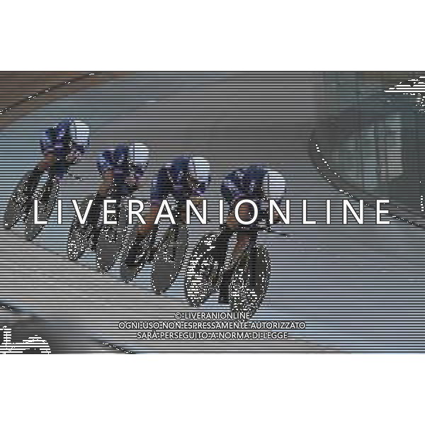 13-10-2022 World Championships Elite Women Track; Giornata 02; 2022, France; Borras, Marion; Copponi, Clara; Fortin, Valentine; Berteau, Victoire; Saint Quentin En Yvelines; ©SIROTTI / AGENZIA ALDO LIVERANI SAS