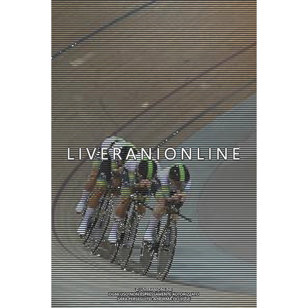 13-10-2022 World Championships Elite Women Track; Giornata 02; 2022, Australia; Moran, Chloe; Baker, Georgia; Manly, Alexandra; Plouffe, Maeve; Saint Quentin En Yvelines; ©SIROTTI / AGENZIA ALDO LIVERANI SAS
