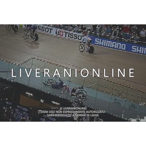 13-10-2022 World Championships Elite Track; Giornata 02; 2022, Olanda; 2022, France; Hoogland, Jeffrey; Vigier, Sebastien; Saint Quentin En Yvelines; ©SIROTTI / AGENZIA ALDO LIVERANI SAS