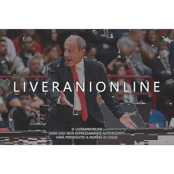 TVRG Ettore Messina allenatore Olimpia Milano EA7 Emporio Armani Milano vs ALBA Berlino Assago (MI) 14-10-2022 Mediolanum Forum Turkish Airlines Euroleague 2a giornata regular season foto Roberto Garavaglia/ag. Aldo Liverani sas / AGENZIA ALDO LIVERANI SAS