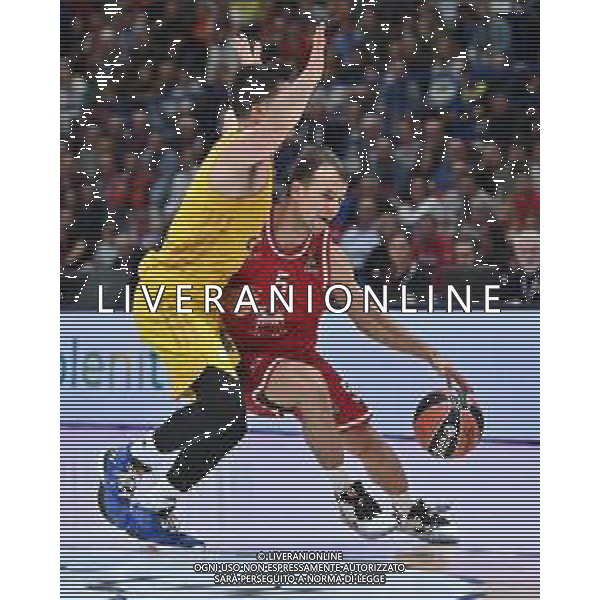 TVRG Kevin Pangos (Olimpia Milano) EA7 Emporio Armani Milano vs ALBA Berlino Assago (MI) 14-10-2022 Mediolanum Forum Turkish Airlines Euroleague 2a giornata regular season foto Roberto Garavaglia/ag. Aldo Liverani sas/ AGENZIA ALDO LIVERANI SAS
