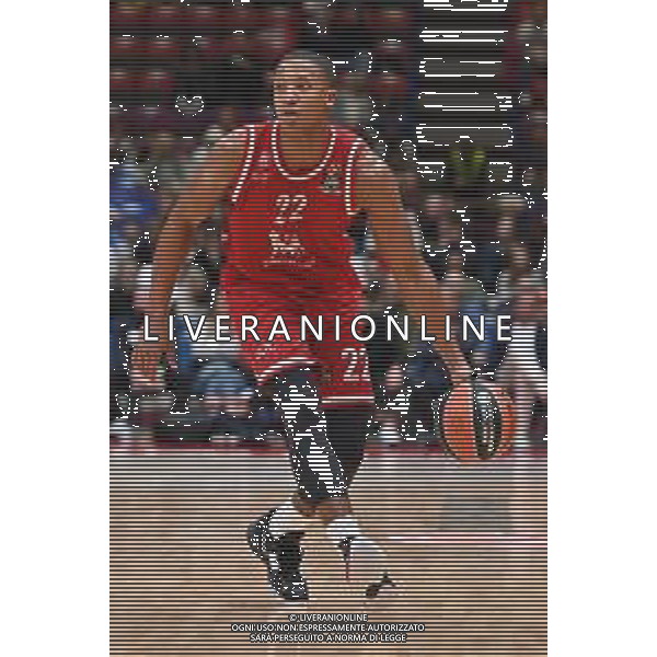TVRG Devon Hall (Olimpia Milano) EA7 Emporio Armani Milano vs ALBA Berlino Assago (MI) 14-10-2022 Mediolanum Forum Turkish Airlines Euroleague 2a giornata regular season foto Roberto Garavaglia/ag. Aldo Liverani sas