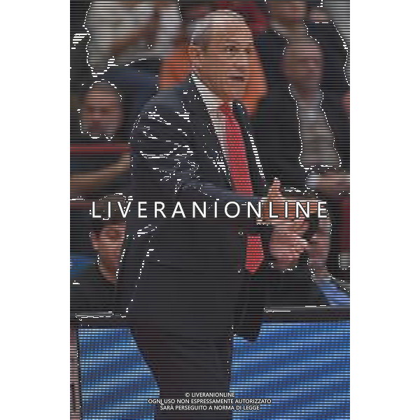 TVRG Ettore Messina allenatore Olimpia Milano EA7 Emporio Armani Milano vs ALBA Berlino Assago (MI) 14-10-2022 Mediolanum Forum Turkish Airlines Euroleague 2a giornata regular season foto Roberto Garavaglia/ag. Aldo Liverani sas