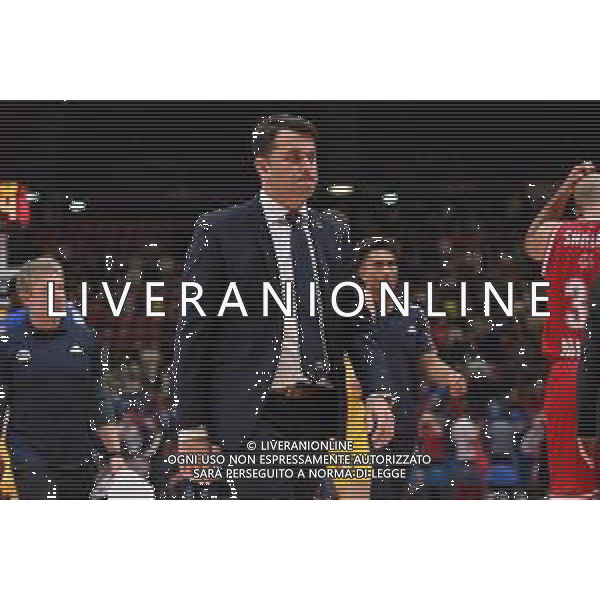 TVRG Israel Gonzalez allenatore ALBA Berlino EA7 Emporio Armani Milano vs ALBA Berlino Assago (MI) 14-10-2022 Mediolanum Forum Turkish Airlines Euroleague 2a giornata regular season foto Roberto Garavaglia/ag. Aldo Liverani sas