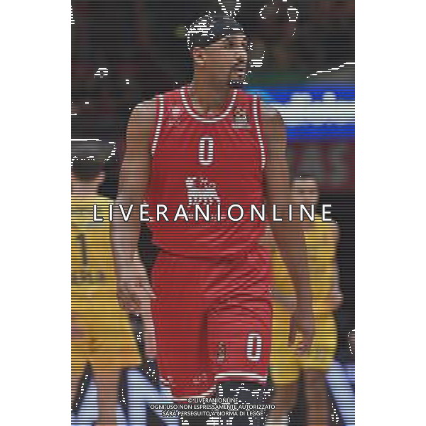 TVRG Brandon Davies (Olimpia Milano) EA7 Emporio Armani Milano vs ALBA Berlino Assago (MI) 14-10-2022 Mediolanum Forum Turkish Airlines Euroleague 2a giornata regular season foto Roberto Garavaglia/ag. Aldo Liverani sas