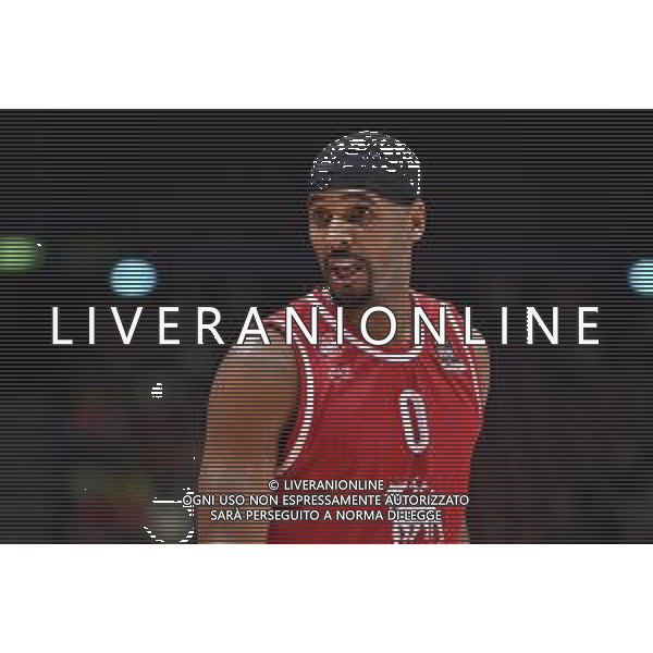 TVRG Brandon Davies (Olimpia Milano) EA7 Emporio Armani Milano vs ALBA Berlino Assago (MI) 14-10-2022 Mediolanum Forum Turkish Airlines Euroleague 2a giornata regular season foto Roberto Garavaglia/ag. Aldo Liverani sas