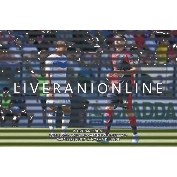 15-10-2022. Cagliari Calcio-Brescia F.C. 9° giornata serie BKT 2022/2023, stadio Unipol Domus. Foto Salvatore Moi/Aldo Liverani s.a.s. Nella foto: Gol ed esultanza del Cagliari in casa contro il Brescia. Segna: Alessandro Deiola Cagliari ©MOI / AGENZIA ALDO LIVERANI SAS