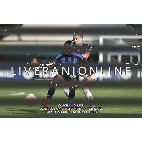 TVRG Ajara Nchout Njoya (Inter) e Guony Arnadottir (Milan) Inter vs Milan Sesto San Giovanni (MI) 15-10-2022 Stadio Ernesto Breda Serie A femminile TIM - 6a giornata foto Roberto Garavaglia/ag. Aldo Liverani sas / AGENZIA ALDO LIVERANI SAS