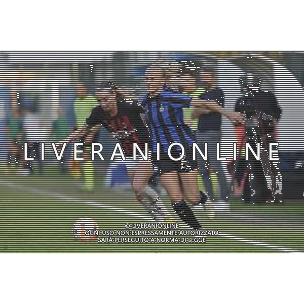 TVRG Kosovare Asllani (Milan) e Anja Sonstevold (Inter) Inter vs Milan Sesto San Giovanni (MI) 15-10-2022 Stadio Ernesto Breda Serie A femminile TIM - 6a giornata foto Roberto Garavaglia/ag. Aldo Liverani sas / AGENZIA ALDO LIVERANI SAS