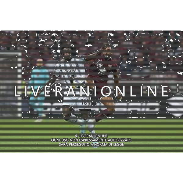 Torino 15.10.2022 Stadio Grande Torino ©Manuela Viganti/Agenzia Aldo Liverani Torino vs Juventus Campionato Calcio Serie A TIM 2022/2023 10a giornata Nella foto: moise kean e koffi djidji ©/ AGENZIA ALDO LIVERANI SAS
