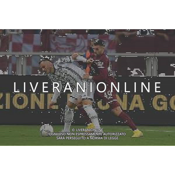 Torino 15.10.2022 Stadio Grande Torino ©Manuela Viganti/Agenzia Aldo Liverani Torino vs Juventus Campionato Calcio Serie A TIM 2022/2023 10a giornata Nella foto: filip kostic e nemanja radonijc ©/ AGENZIA ALDO LIVERANI SAS