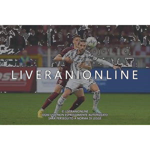 Torino 15.10.2022 Stadio Grande Torino ©Manuela Viganti/Agenzia Aldo Liverani Torino vs Juventus Campionato Calcio Serie A TIM 2022/2023 10a giornata Nella foto: adrien rabiot e sasa lukic ©/ AGENZIA ALDO LIVERANI SAS