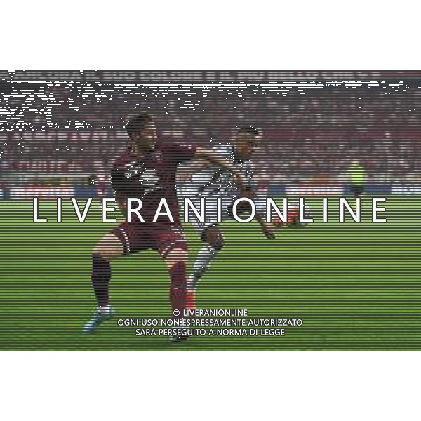 Torino 15.10.2022 Stadio Grande Torino ©Manuela Viganti/Agenzia Aldo Liverani Torino vs Juventus Campionato Calcio Serie A TIM 2022/2023 10a giornata Nella foto: alex sandro e alexey miranchuk ©/ AGENZIA ALDO LIVERANI SAS