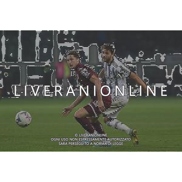 Torino 15.10.2022 Stadio Grande Torino ©Manuela Viganti/Agenzia Aldo Liverani Torino vs Juventus Campionato Calcio Serie A TIM 2022/2023 10a giornata Nella foto: manuel locatelli e alexey miranchuk ©/ AGENZIA ALDO LIVERANI SAS