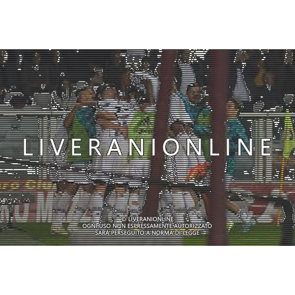Torino 15.10.2022 Stadio Grande Torino ©Manuela Viganti/Agenzia Aldo Liverani Torino vs Juventus Campionato Calcio Serie A TIM 2022/2023 10a giornata Nella foto: esultanza juventus dopo il gol di dusan vlahovic ©/ AGENZIA ALDO LIVERANI SAS