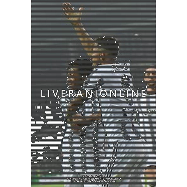 Torino 15.10.2022 Stadio Grande Torino ©Manuela Viganti/Agenzia Aldo Liverani Torino vs Juventus Campionato Calcio Serie A TIM 2022/2023 10a giornata Nella foto: esultanza juventus dopo il gol di dusan vlahovic ©/ AGENZIA ALDO LIVERANI SAS