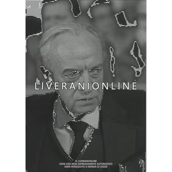 RETROSPETTIVA RUGGERO ORLANDO GIORNALISTA E POLITICO NELLA FOTO RUGGERO ORLANDO AL CONGRESSO DEL PARTITO SOCIALISTA ITALIANA NELL\'ANNO 1970 AG ALDO LIVERANI SAS