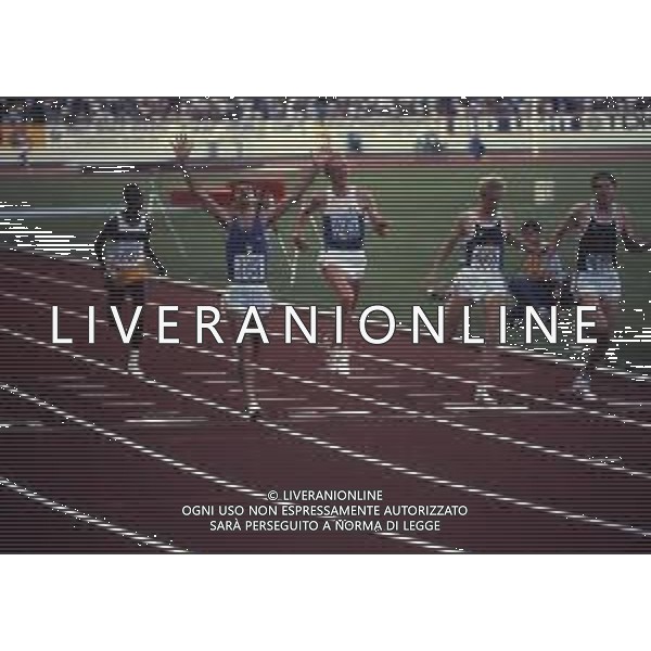 RETROSPETTIVA ALBERTO COVA ATLETA NELLA FOTO ALBERTO COVA AI MONDIALI DI ATLETICA NELL\'ANNO 1983 A HELSINKI AG ALDO LIVERANI SAS 