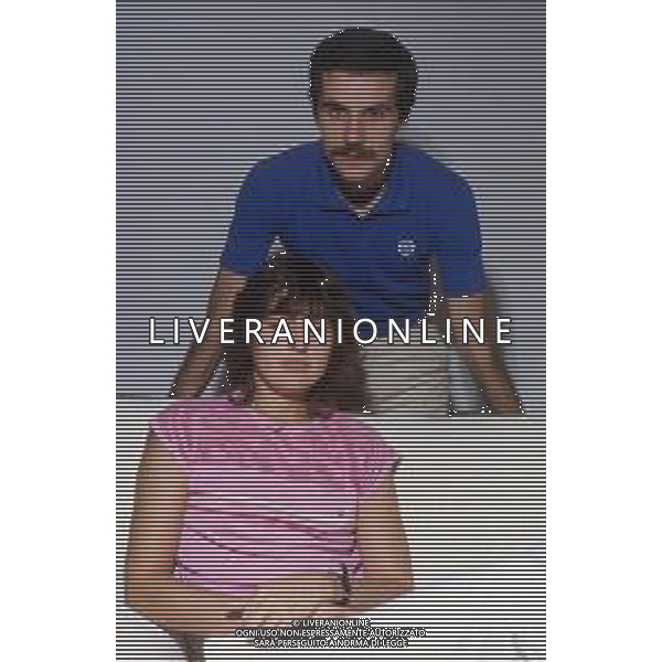 RETROSPETTIVA ALBERTO COVA ATLETA NELLA FOTO ALBERTO COVA CON LA MOGLIE ANNA MOLTENI NELL\'ANNO 1983 AG ALDO LIVERANI SAS 