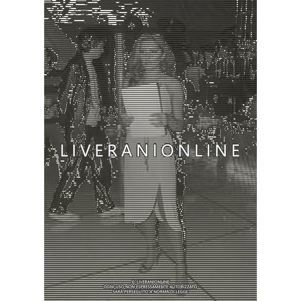 RETROSPETTIVA ELEONORA VALLONE ATTRICE NELLA FOTO ELEONORA VALLONE NELL\'ANNO 1981 A SANREMO AG ALDO LIVERANI SAS 