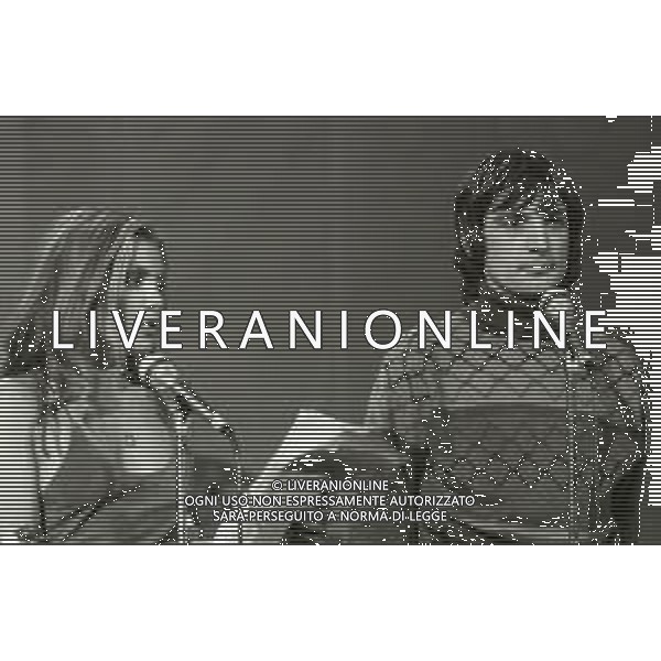 RETROSPETTIVA ELEONORA VALLONE ATTRICE NELLA FOTO ELEONORA VALLONE NELL\'ANNO 1981 A SANREMO CON CLAUDIO CECCHETTO AG ALDO LIVERANI SAS 