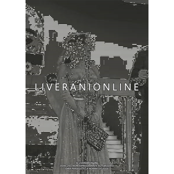 RETROSPETTIVA ELEONORA VALLONE ATTRICE NELLA FOTO ELEONORA VALLONE NELL\'ANNO 1981 A SANREMO AG ALDO LIVERANI SAS 