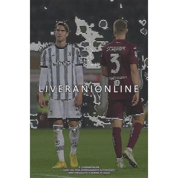 Torino 15.10.2022 Stadio Grande Torino ©Manuela Viganti/Agenzia Aldo Liverani Torino vs Juventus Campionato Calcio Serie A TIM 2022/2023 10a giornata Nella foto: dusan vlahovic e perr schuurs ©AGENZIA ALDO LIVERANI SAS